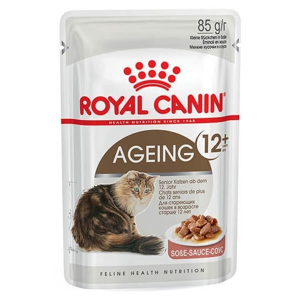 Royal Canin Ageing + 12 Gravy Pouch Yaşlı Konserve Kedi Maması